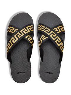 Versace Nastro Greca Sandals