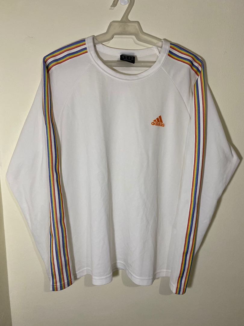 adidas rainbow stripes