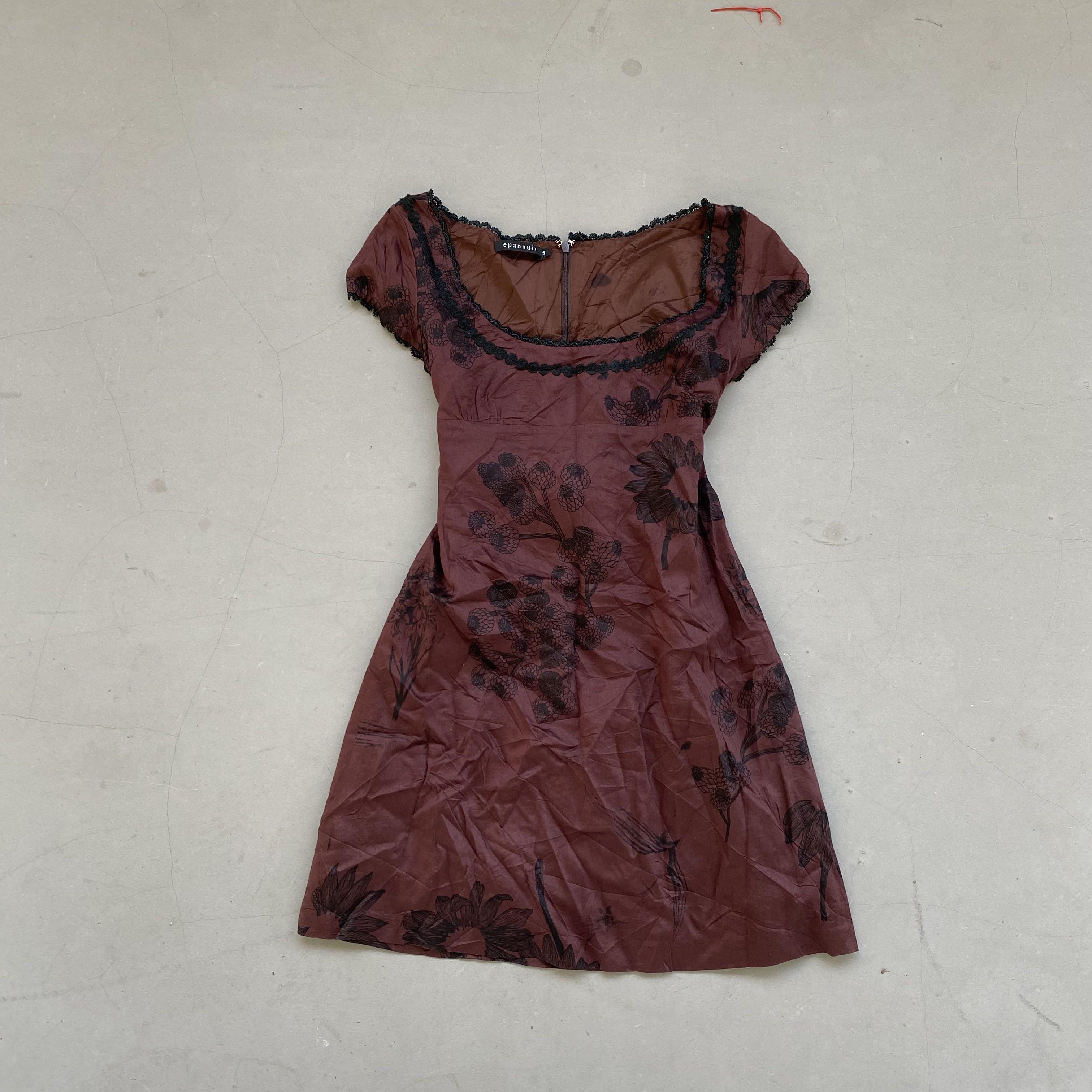 vintage brown clothes