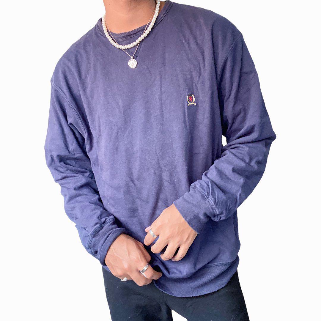 Vintage tommy hilfiger trui 2025