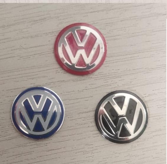 VW Volkswagen Golf VII 7 Polo 6R T-Roc R Kappe Schlüssel Emblem
