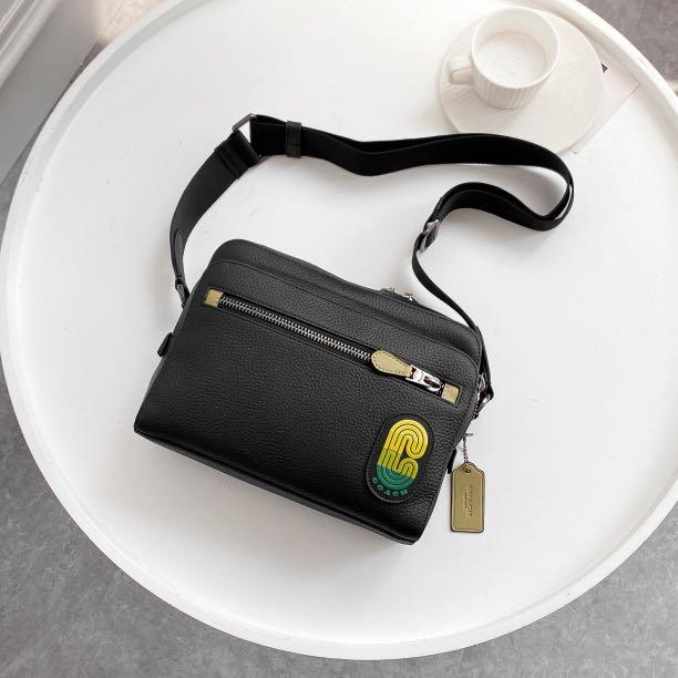 West camera bag in colorblock with coach patch hotsell