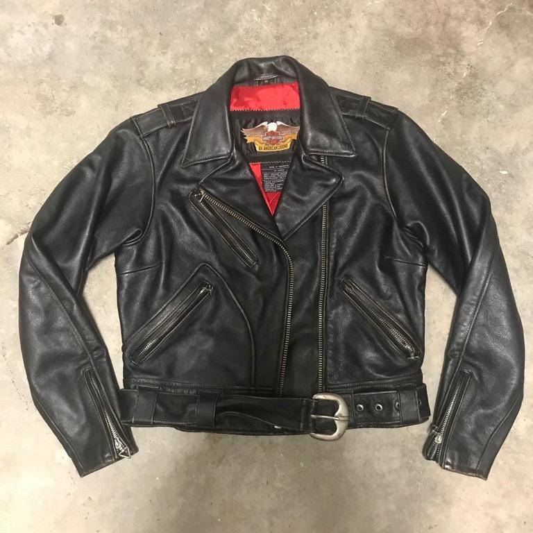 Women s Harley Davidson Leather Jacket RARE Women s Fashion