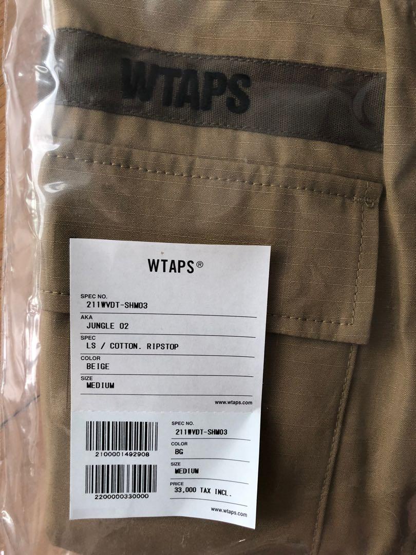 Wtaps Jungle 02 / LS Cotton Ripstop, 女裝, 上衣, T-shirt - Carousell