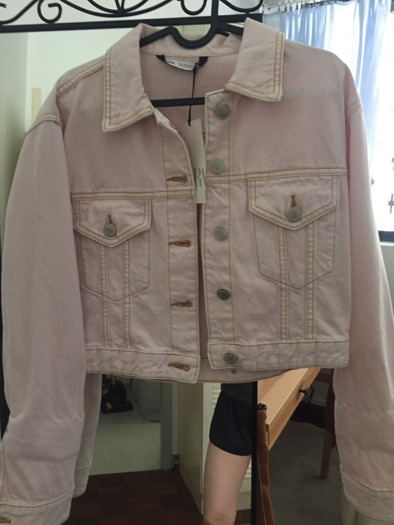 rolling stones denim jacket zara