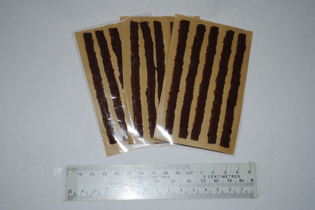 3 packs Gummy Worm Plugs for tubeless tire repair., Motorcycles, Motorcycle Accessories on Carousell