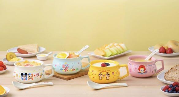（優惠）7-11 全套4款迪士尼碗連匙羹 （最後一套）
