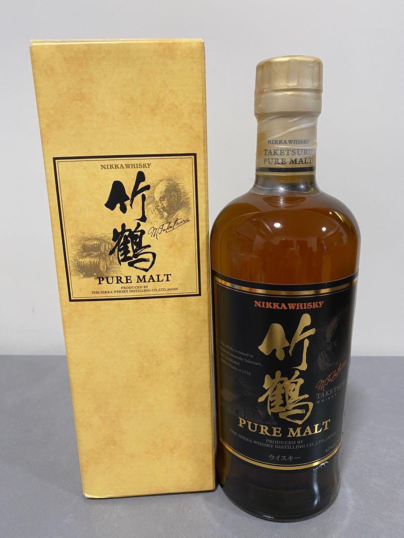 日本威士忌~ 舊版竹鶴純麥威士忌Taketsuru NAS Pure Malt Whisky 700ML 