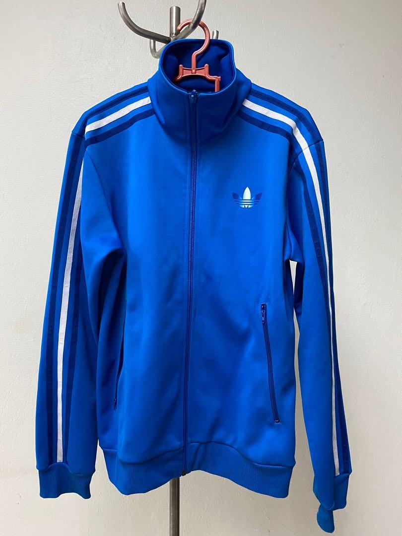 Adidas blue coat on sale