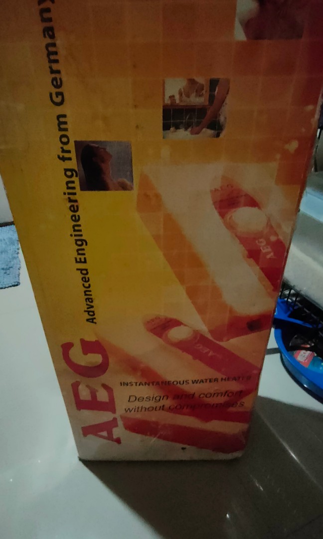 AEG Shower/water heater, Furniture & Home Living, Bathroom & Kitchen