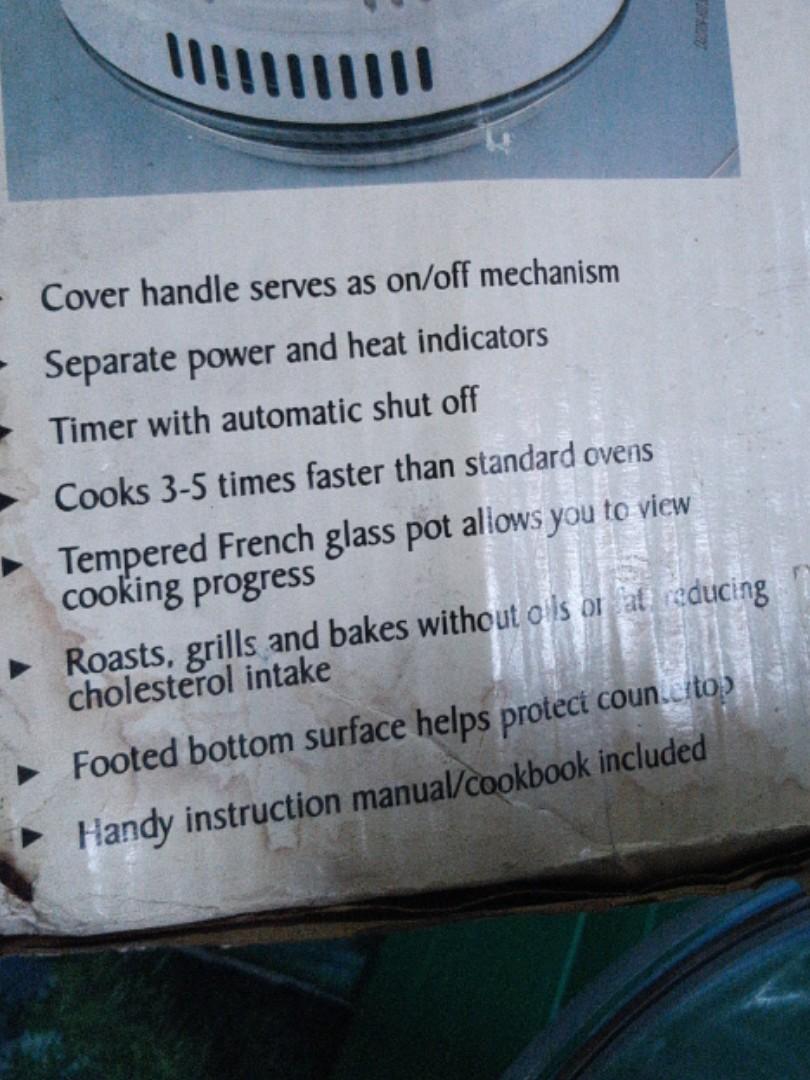 AOWA Convection oven, Kitchen & Appliances di Carousell