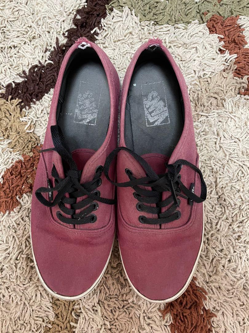 Maroon online classic vans