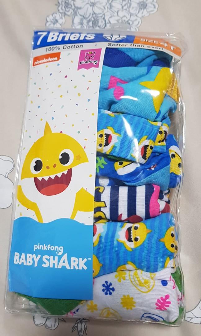 Baby shark underwear, Babies & Kids, Babies & Kids Fashion on Carousell