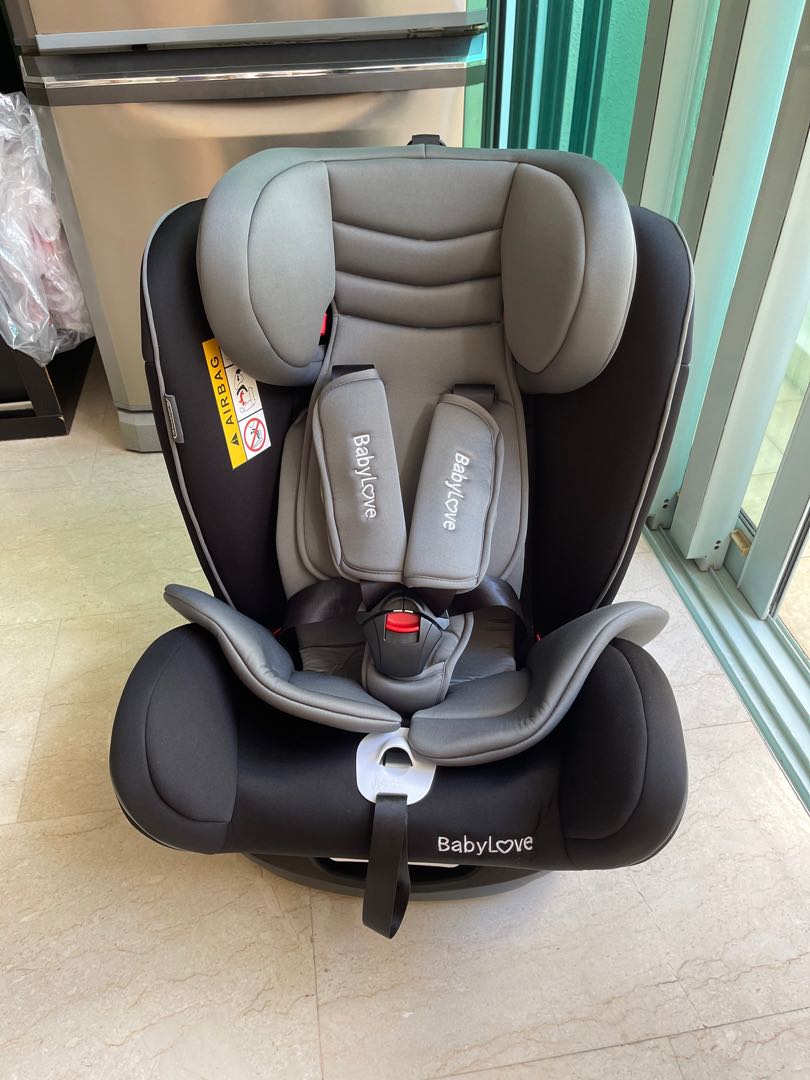BabyLove ISO Fix Baby Car Seat 906 Grey, Babies & Kids, Going Out, Car