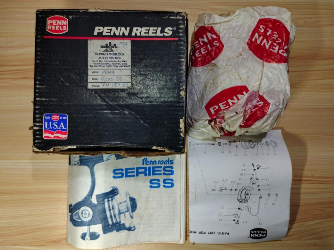 Box PENN REELS 4200SS, Hobbies & Toys, Collectibles & Memorabilia, Vintage  Collectibles on Carousell