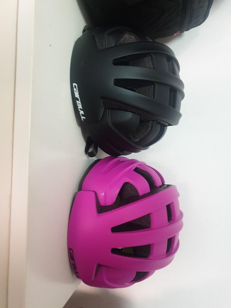 Cairbull folding helmet both L Sports Equipment Bicycles Parts Parts Accessories on Carousell