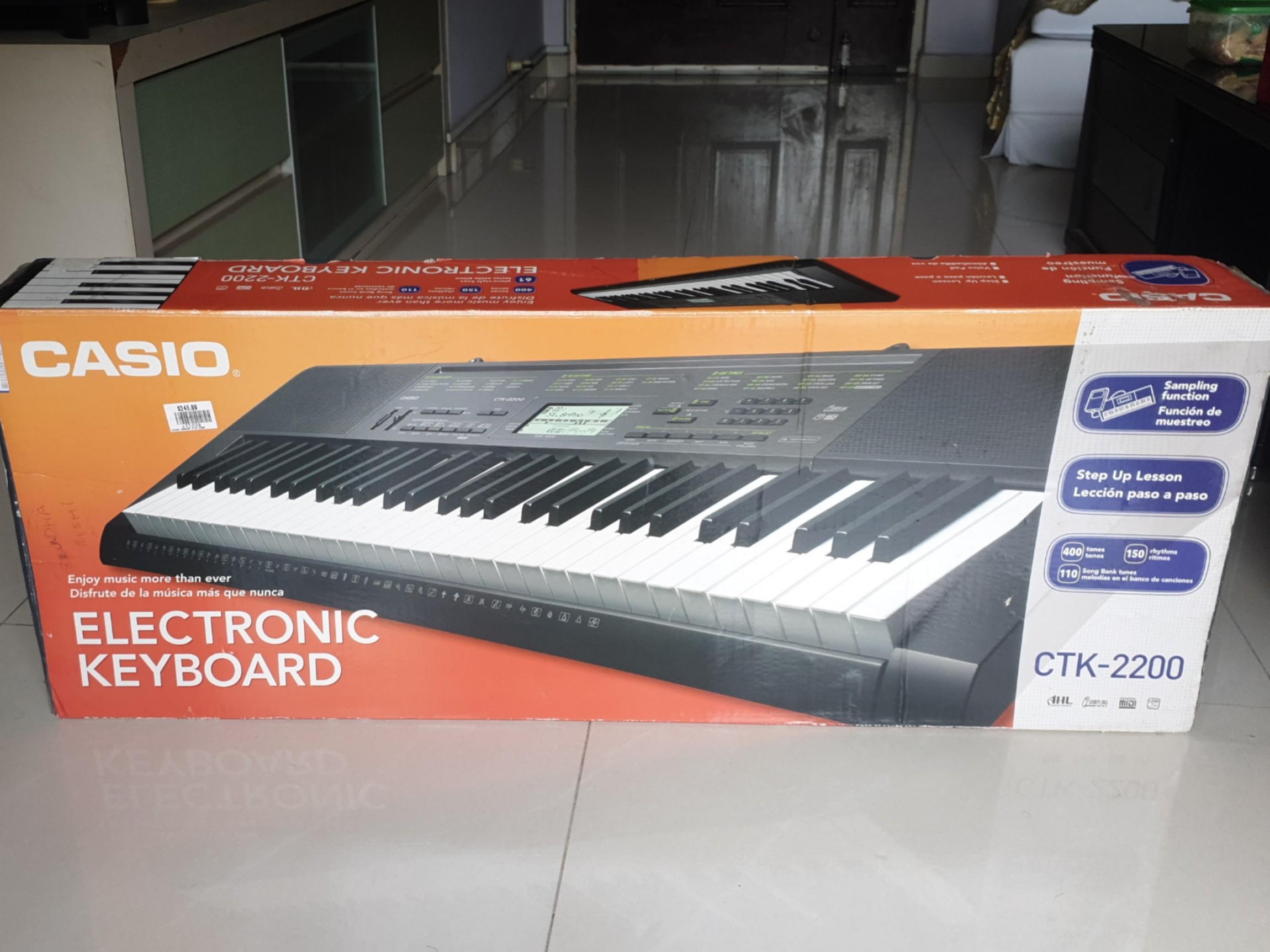 Casio keyboard, Audio, Portable Music Players on Carousell