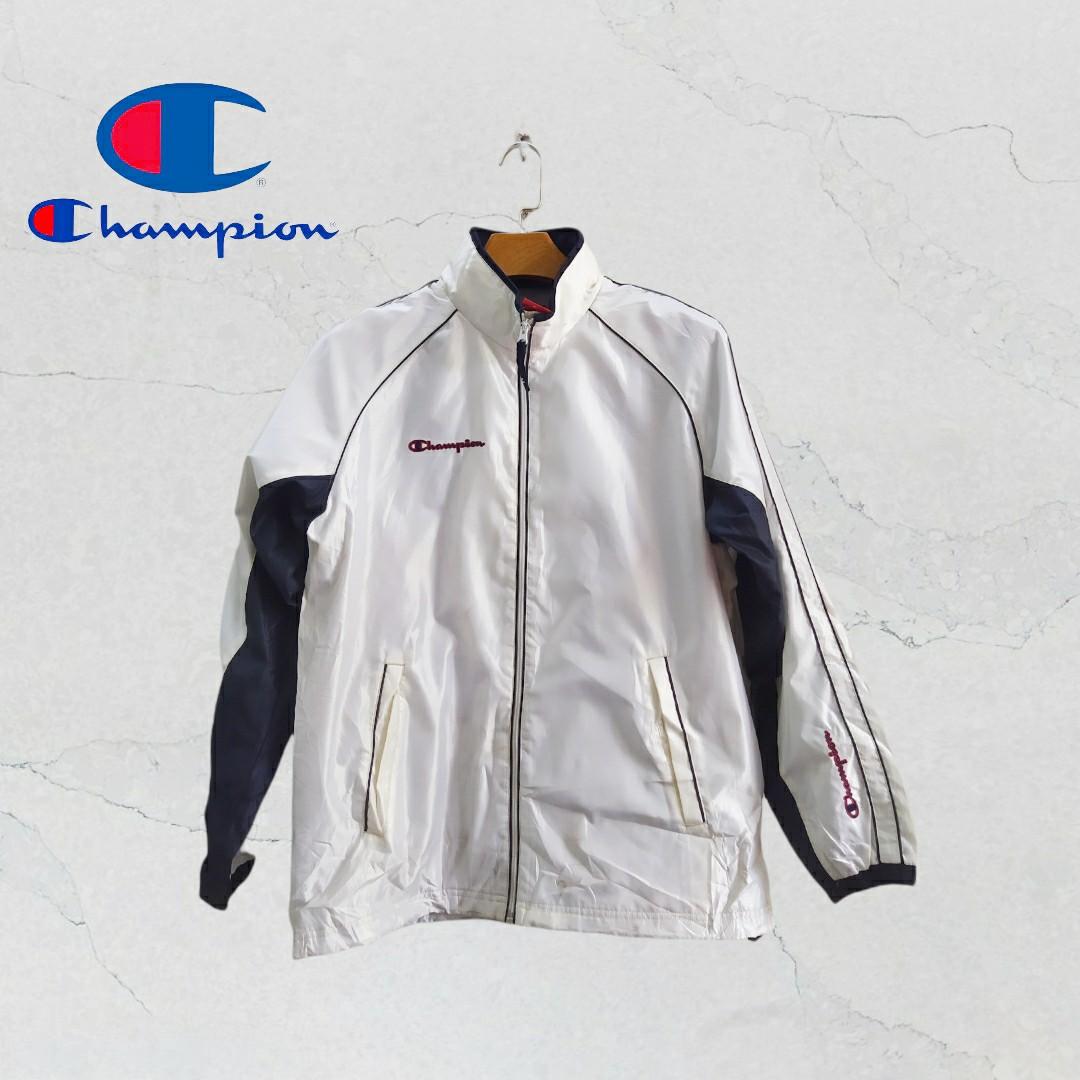 CHAMPION Waterproof Full Zipped Up Embroidery Logo Jacket w
