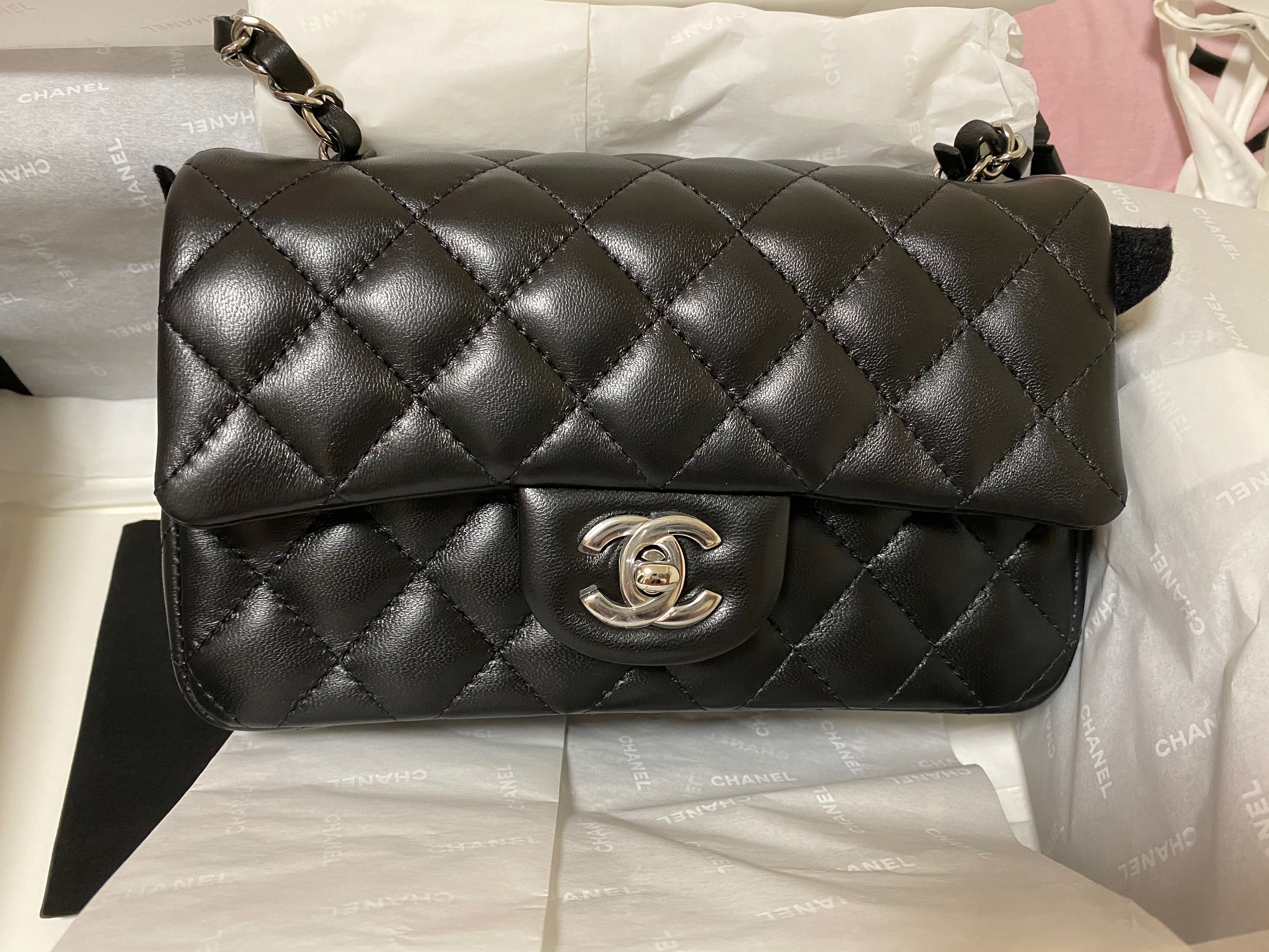 Chanel 20cm mini flap bag Carousell
