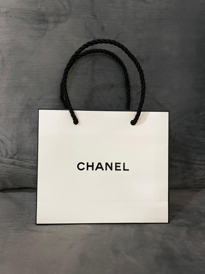 chanel shopping bolsa paper