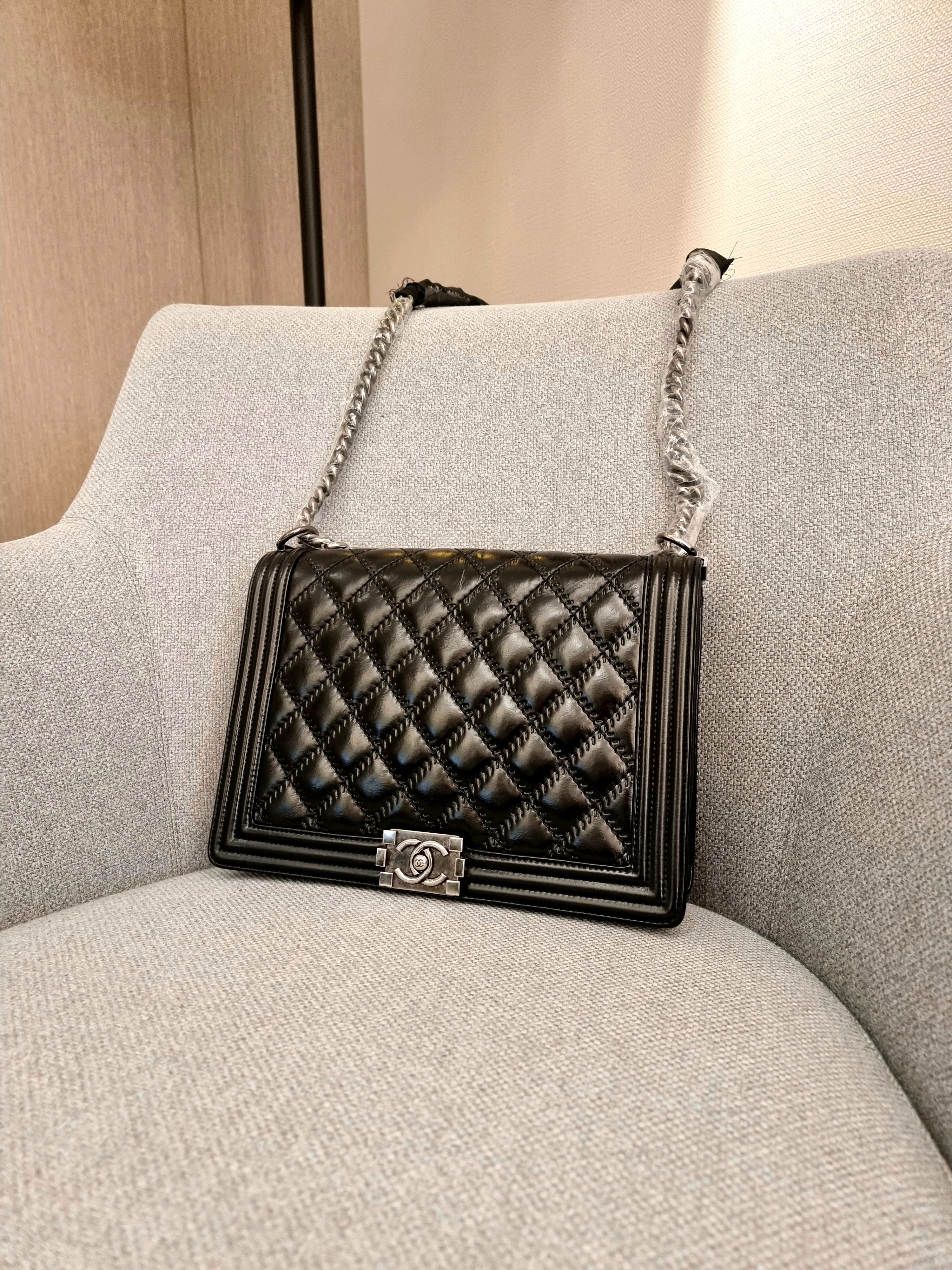 Chanel classic boy bag on sale