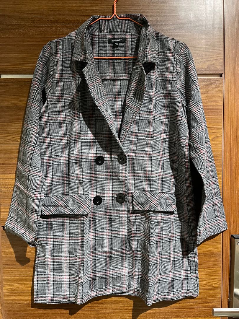 blazer checkered