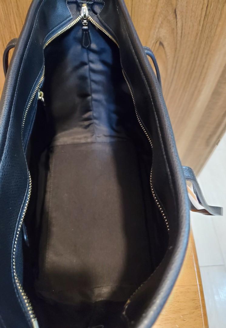 guang tong purse handbag shoulder bag tan/beige 13 x 9-1/2 x 3