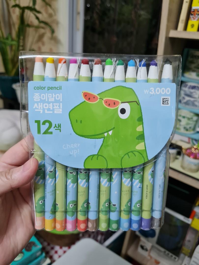 COLORED PENCILS FROM KOREA, Hobbies & Toys, Stationary & Craft, Art