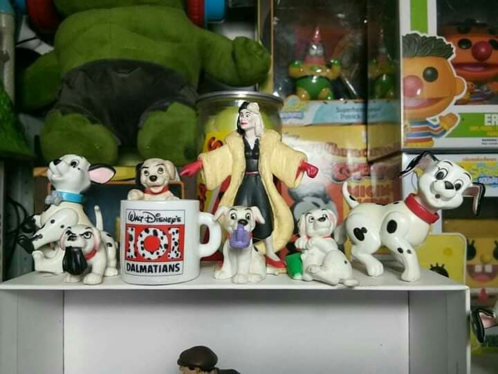 Disney 101 Dalmatians Figure Set 25 pieces Hobbies Toys Toys