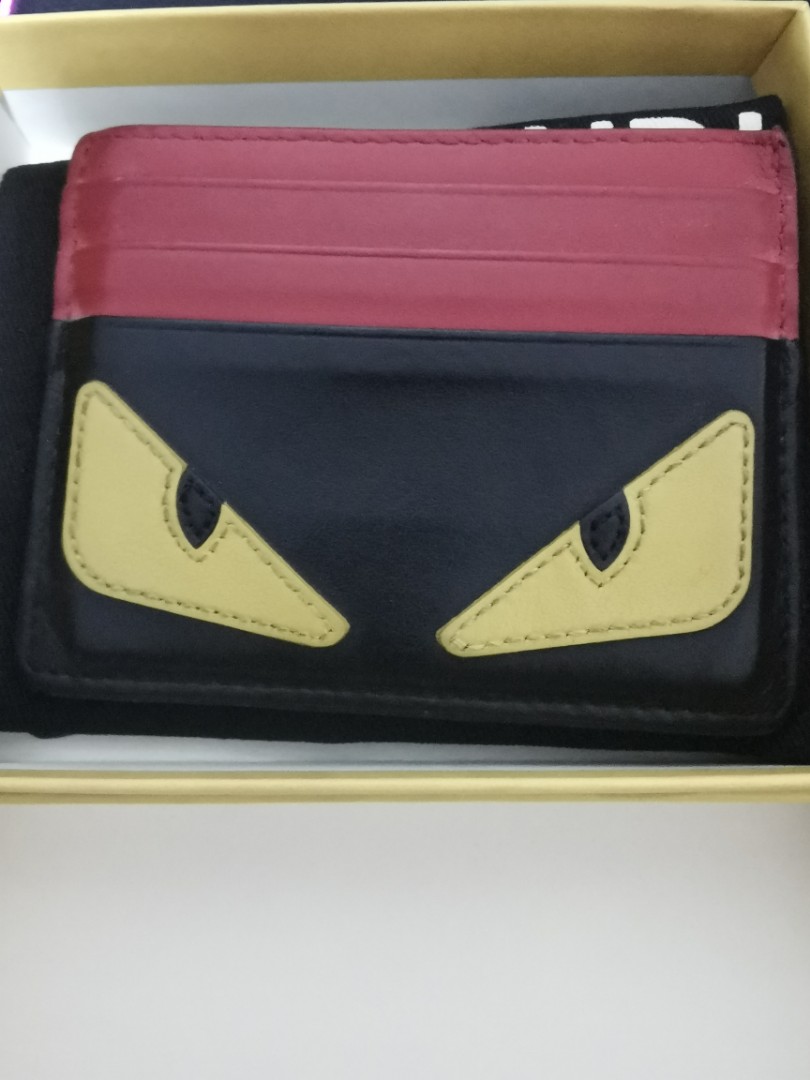 Fendi Monster Eye Card Holder