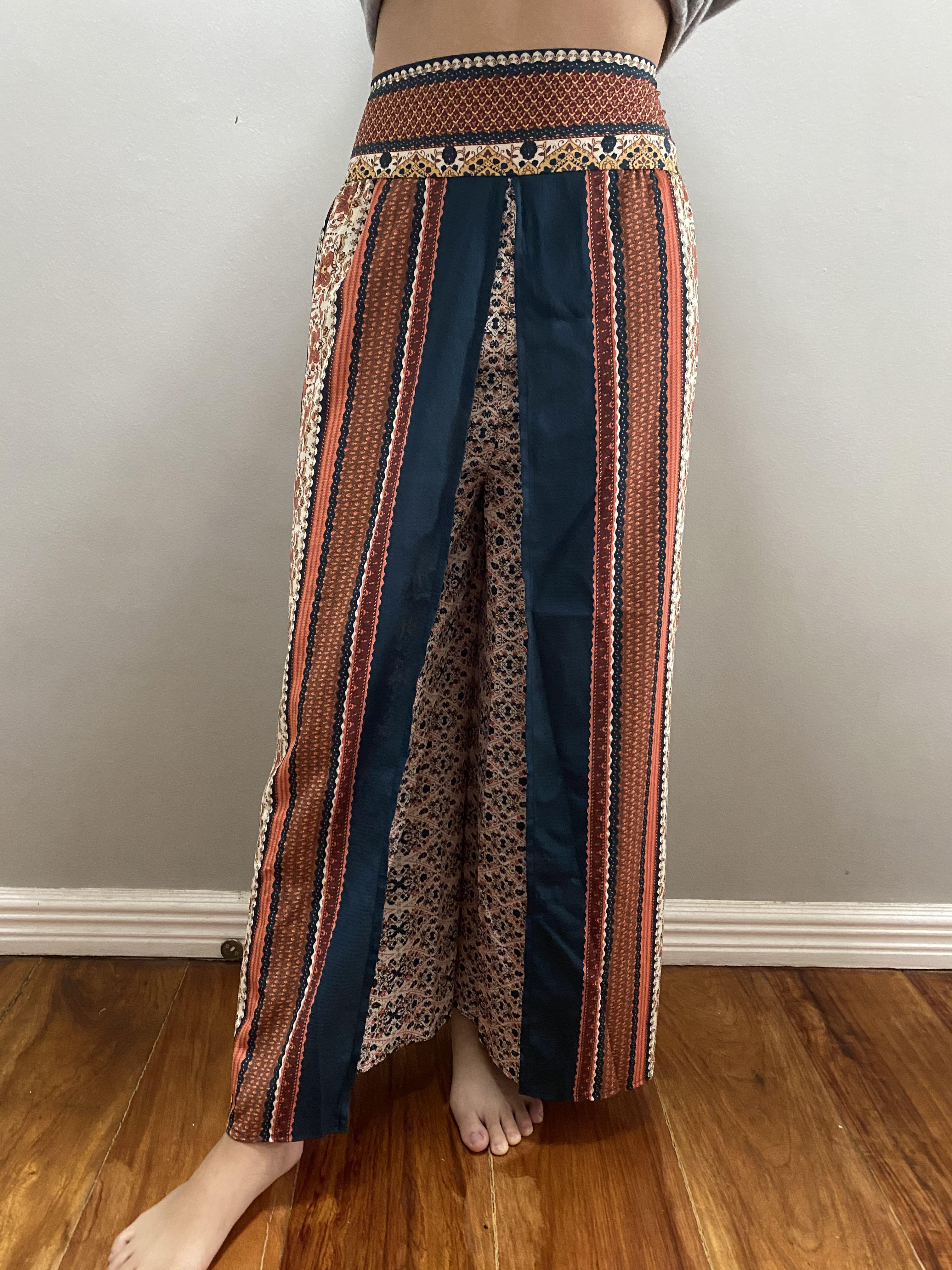 flowy pants boho