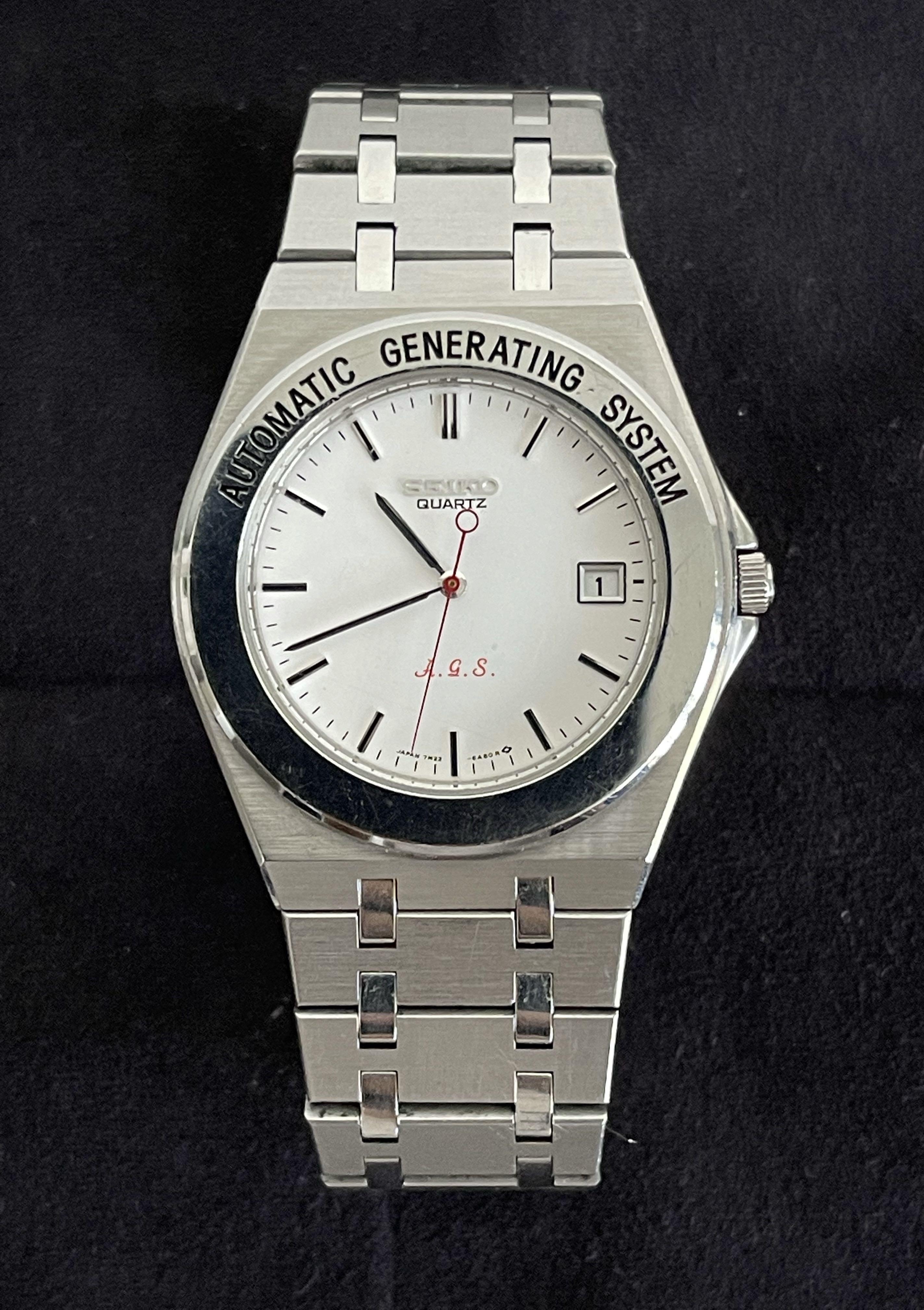 FSOT Seiko AGS 7M22-6A5A “Royal Oak”, Men's Fashion, Watches & Accessories,  Watches on Carousell