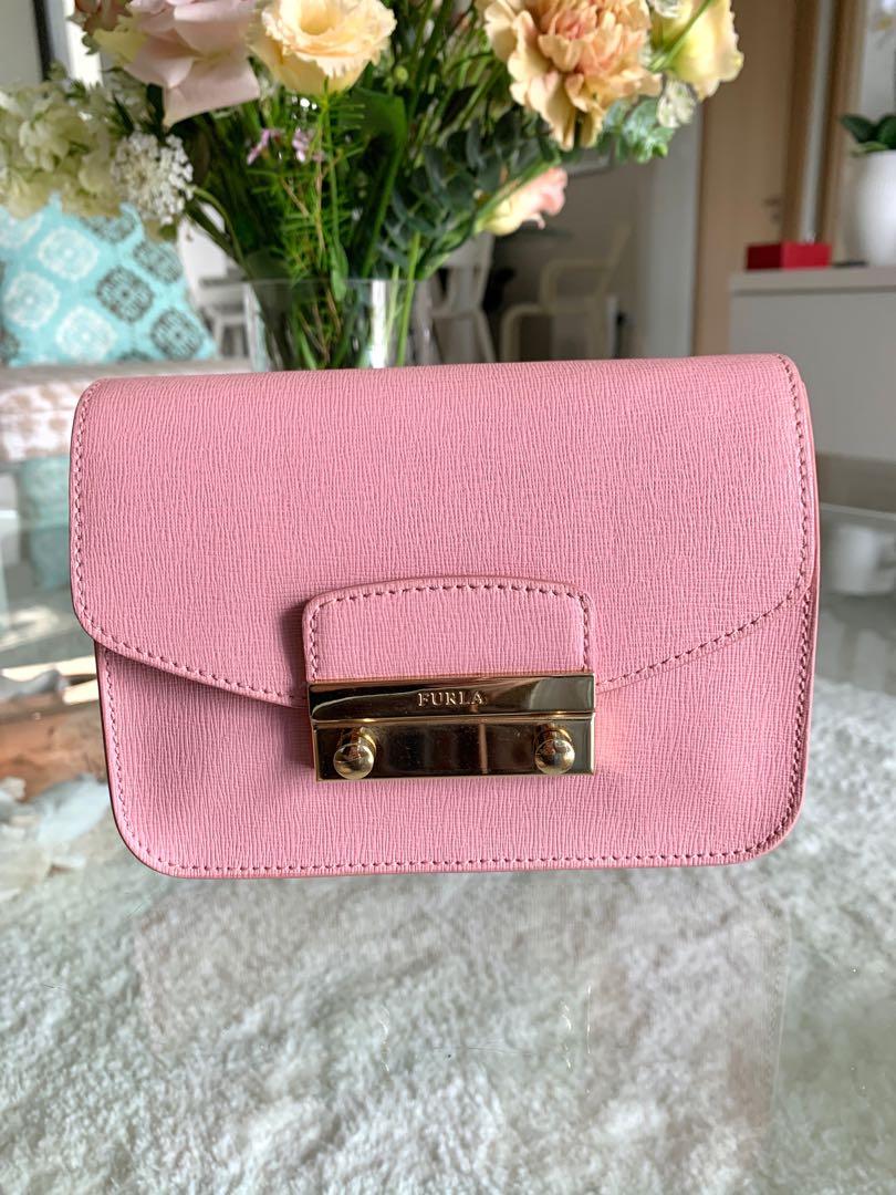 Furla Metropolis Pink Bag Women s Fashion Bags Wallets Cross