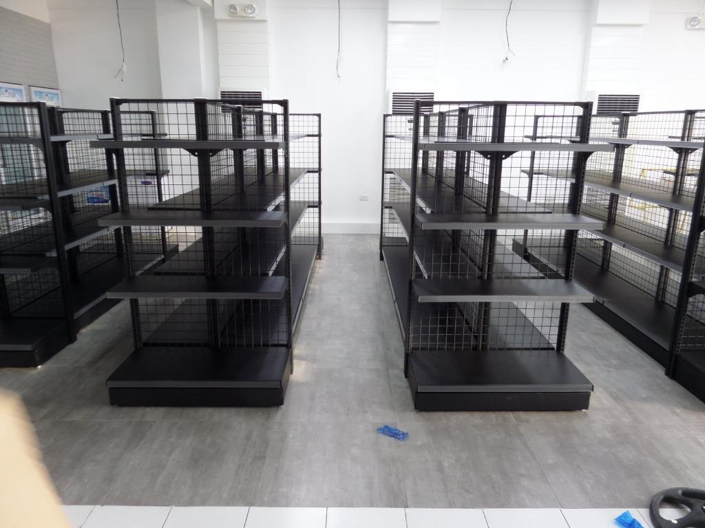 Gondola Metal shelves steel racking standee Racks, Furniture & Home ...