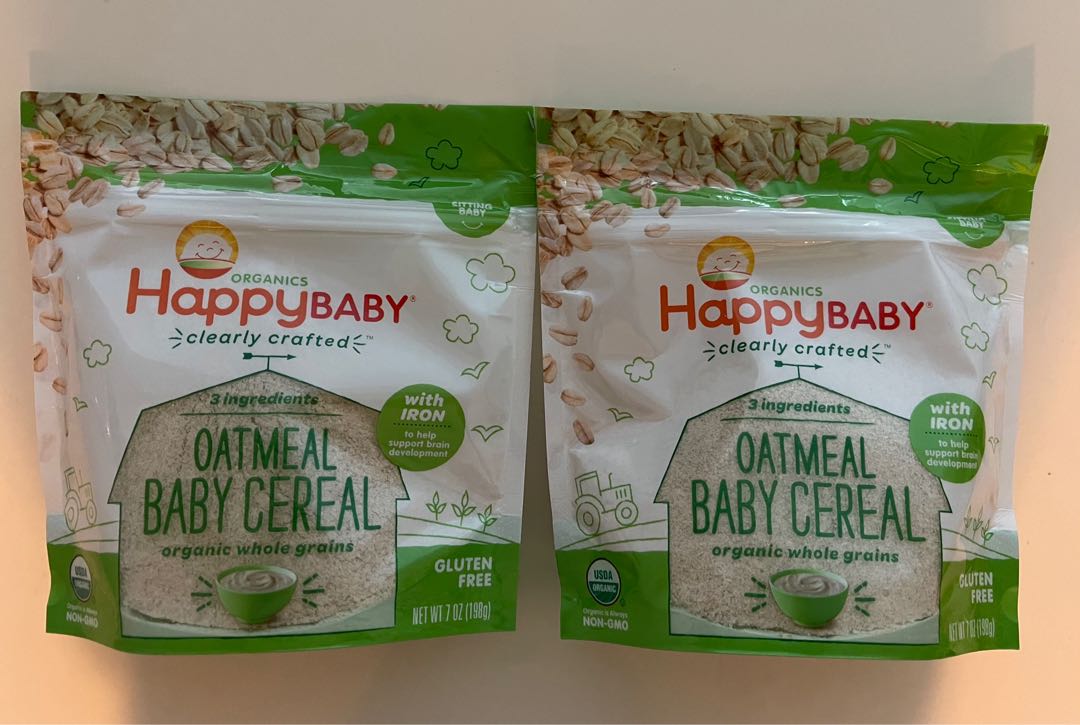 Happy baby cheap oatmeal