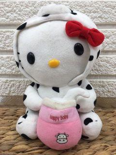 Hello Kitty Stuffed Toy With Hood (8")