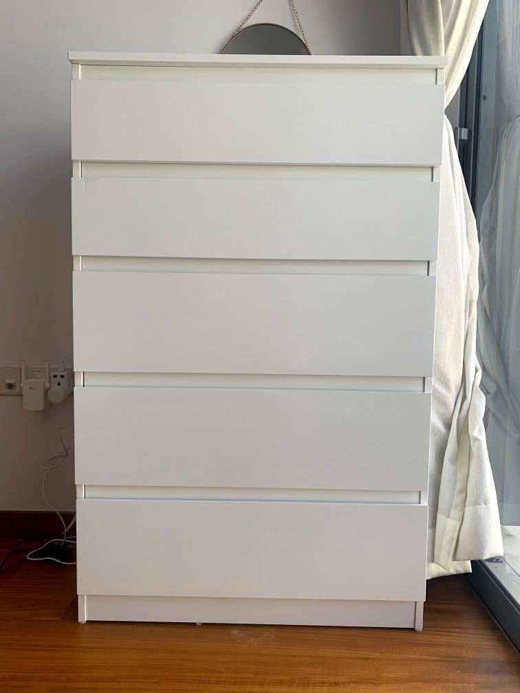 Ikea Kullen Chest of 5 Drawers, Furniture & Home Living, Furniture