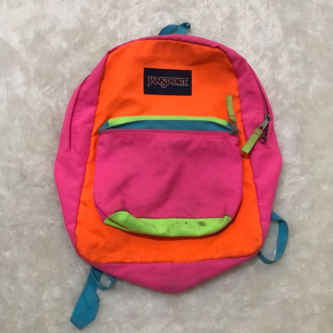 Jansport color new arrivals block backpack