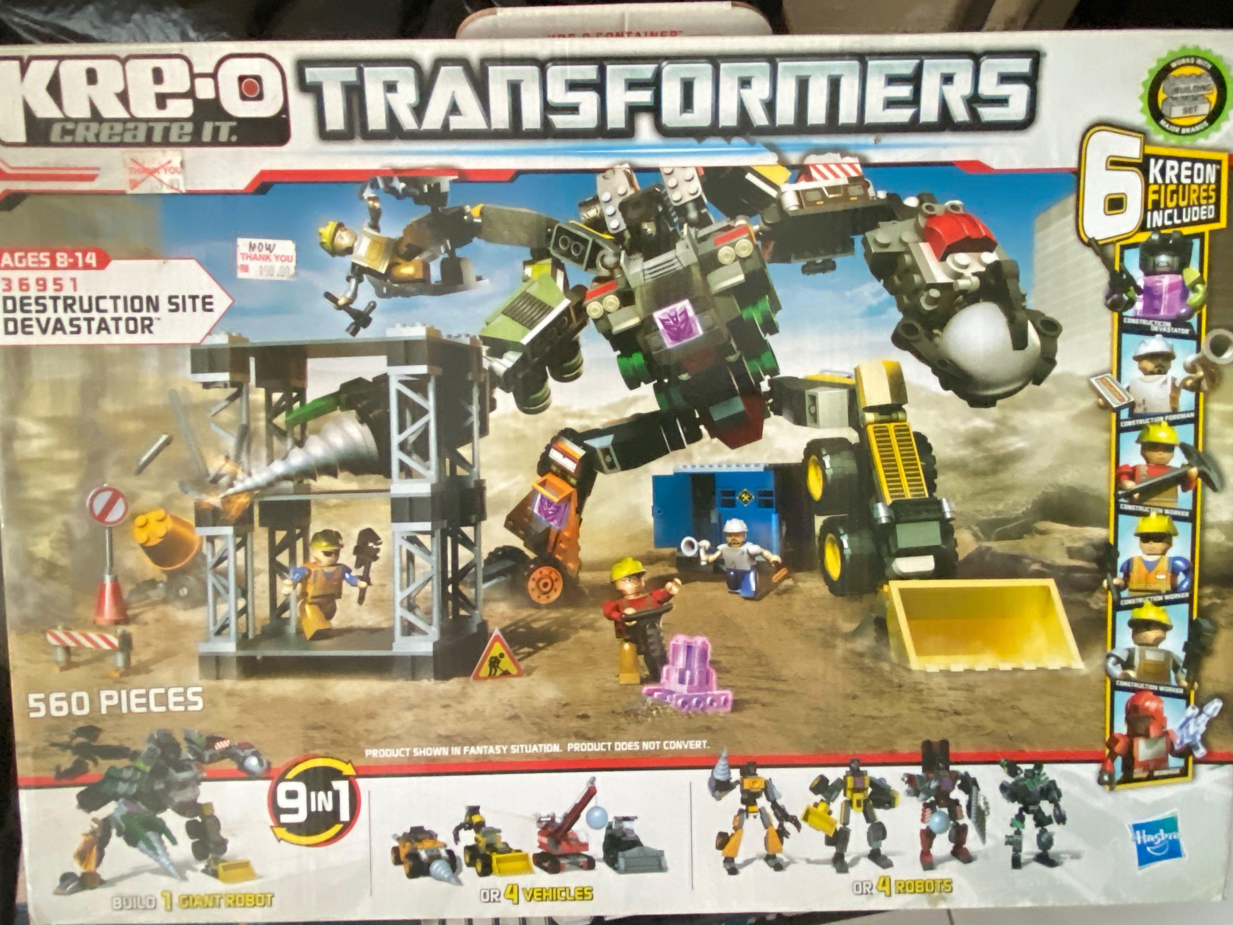 Kreo transformers devastator deals