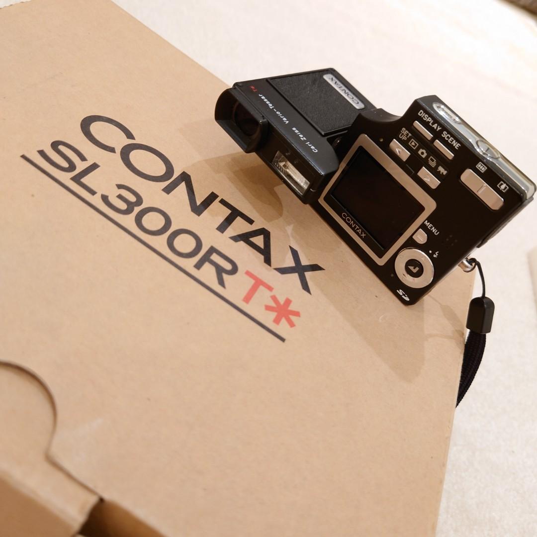 ☆希少☆ CONTAX SL300RT ブラック デジタルカメラ カールツァイス ...