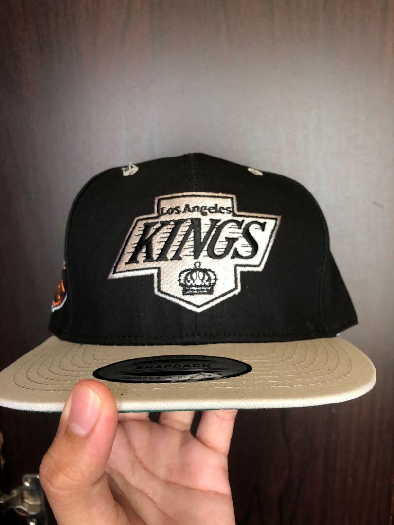 American Needle Los Angeles Kings Black Cord Snapback Cap