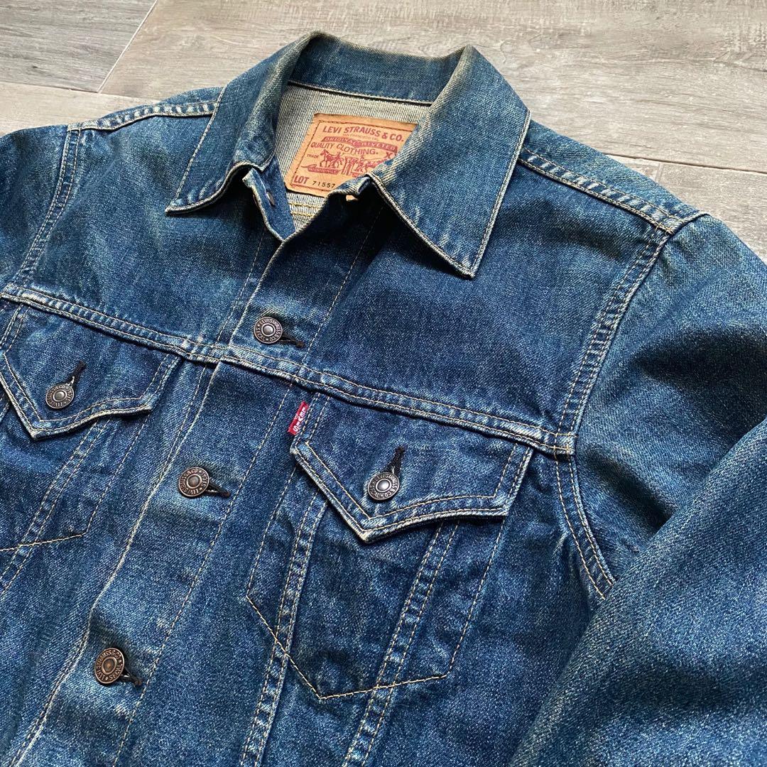 LEVIS BIG E JACKET VINTAGE CLOTHING DENIM LVC 71557 38 牛仔褸, 男