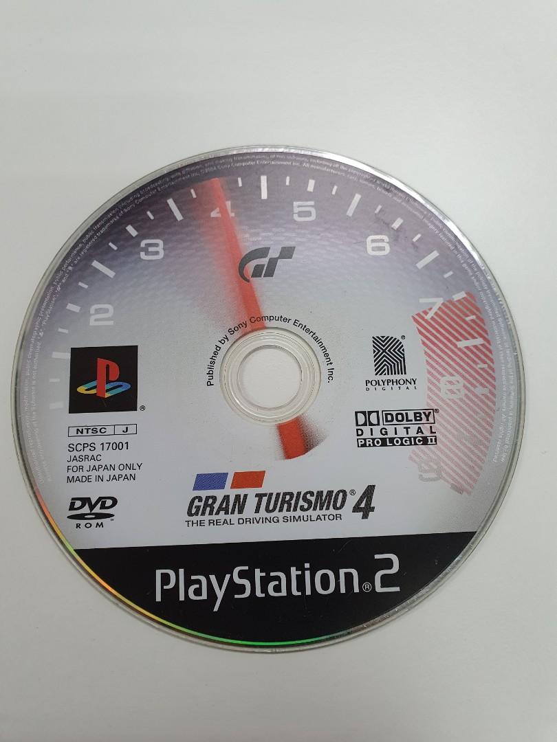 PS2 Gran Turismo 4 Sony PlayStation 2 Video Game Import JAPAN #SCPS-17001