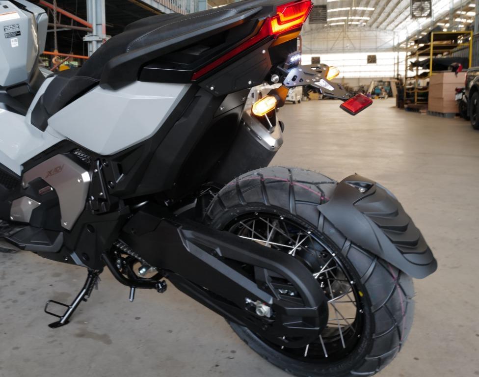 M A D Singapore Honda X Adv 750 21 22 Flip Up Tail Tidy Splash Guard Radiator Guard Ready Stock Promo Do Not Pm Kindly Call Us Kindly Follow Us Motorcycles Motorcycle Accessories On Carousell