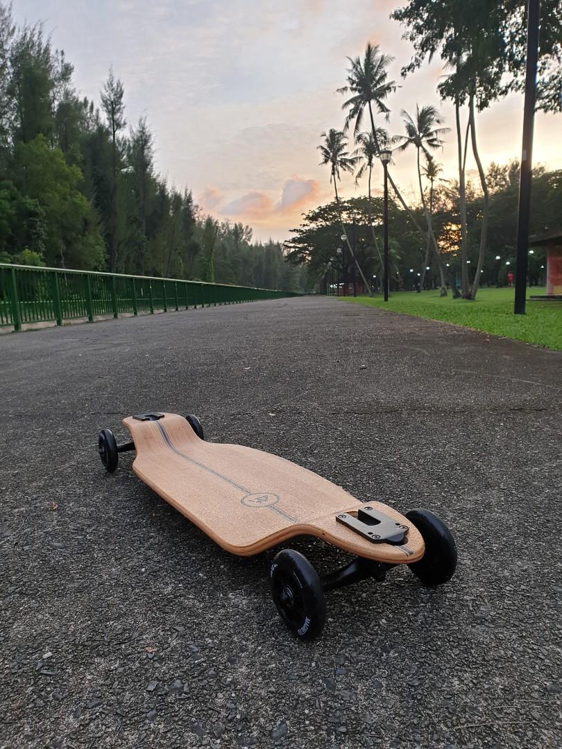 Low Glider Longboard, Double Drop Longboard, Sports Equipment