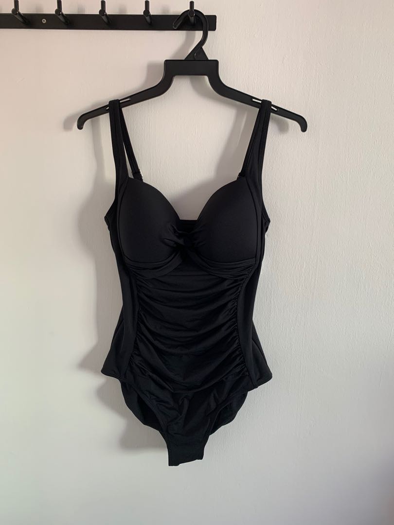 Marks & Spencer Black Swimsuit, Women's Fashion, Swimwear, Bikinis