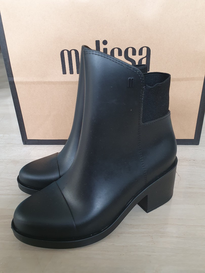 Melissa black boots sale