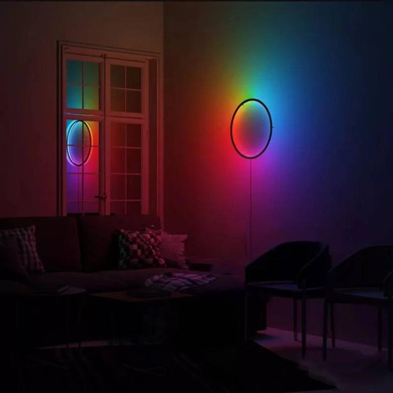 Minimalist RGB Wall Lamp Nordic RGB Wall Lamp Noxu Style RGB Wall Lamp