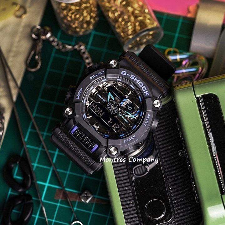 Montres Company香港註冊公司 28年老店 卡西歐casio G Shock 七年電池壽命特別顏色型號黑紫色樹脂錶帶ga900 Ga900as Ga 900 Ga 900as Ga 900as 1 Ga 900as 1a 兩款色有現貨 名牌 手錶