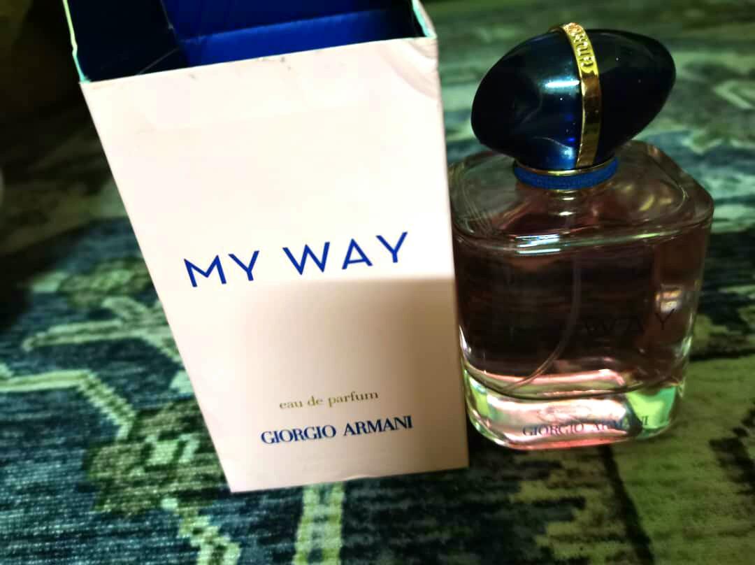 My Way Giorgio Armani perfume, Beauty & Personal Care, Fragrance &  Deodorants on Carousell